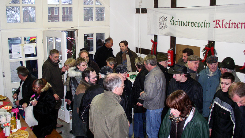 2005 - Richtfest des Backhauses Meierhof